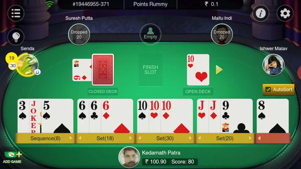 How about rummy game details?