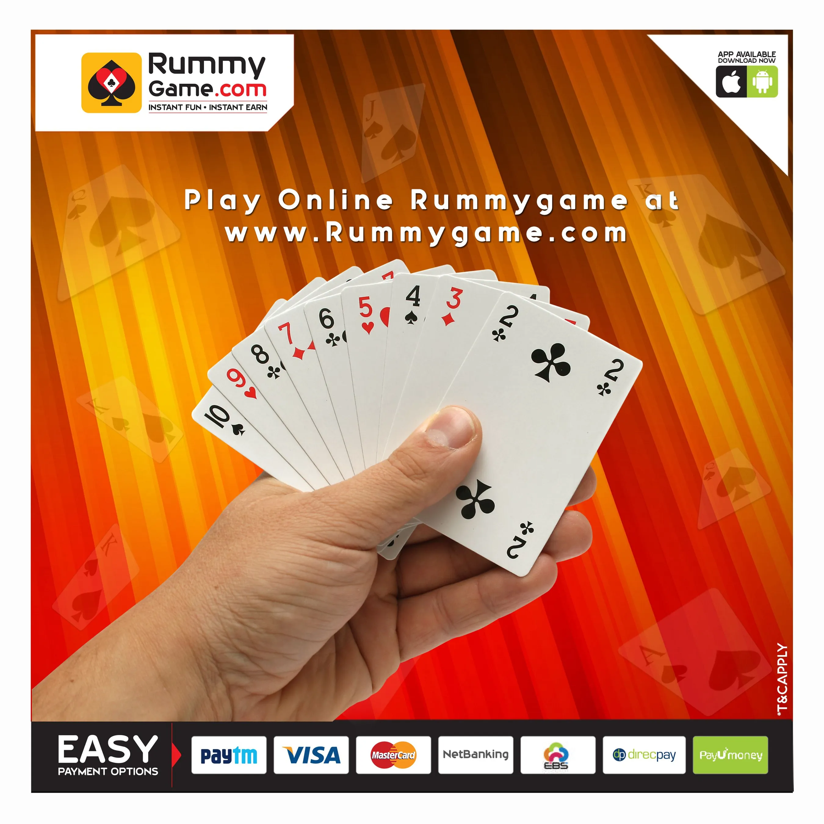 How about what does it mean when you call rummy?